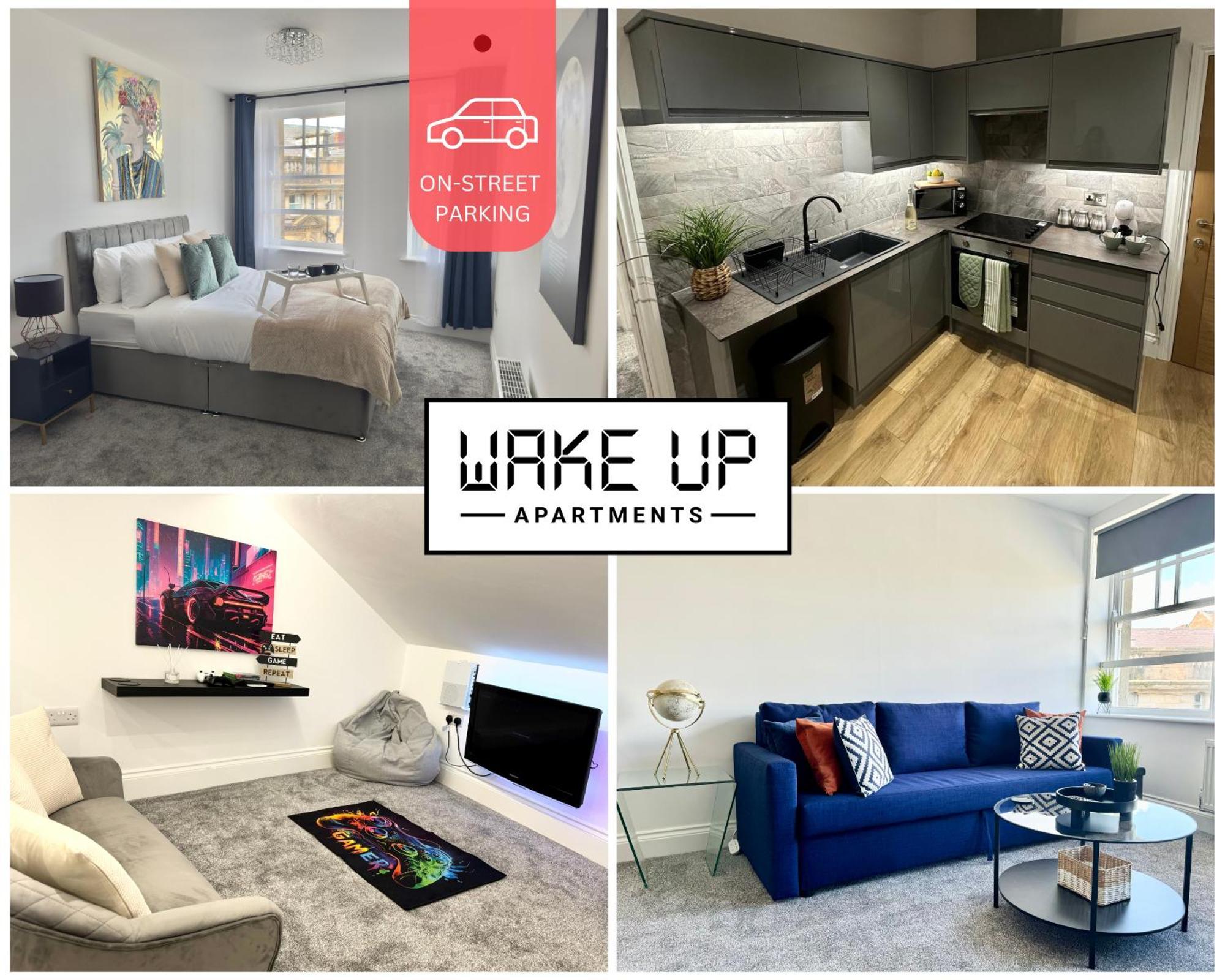 The Crown View - Luxury Apartment - Free Parking Nearby Харрогейт Номер фото